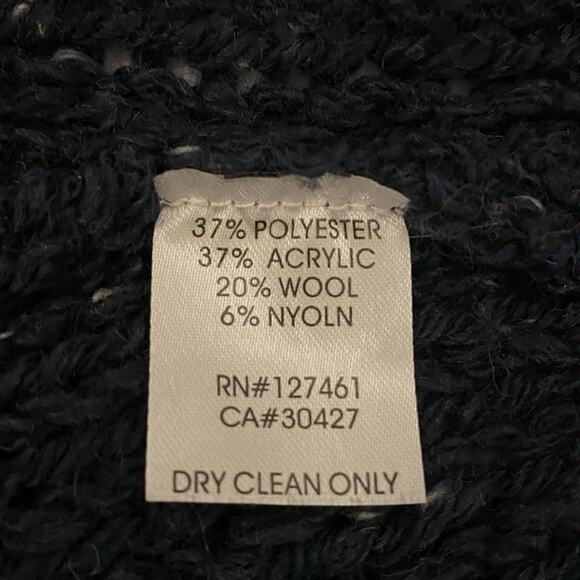 Wildfox Sweater Women Small Striped Knit Oversized Relaxed Boho Beach Coastal - Picture 4 of 13